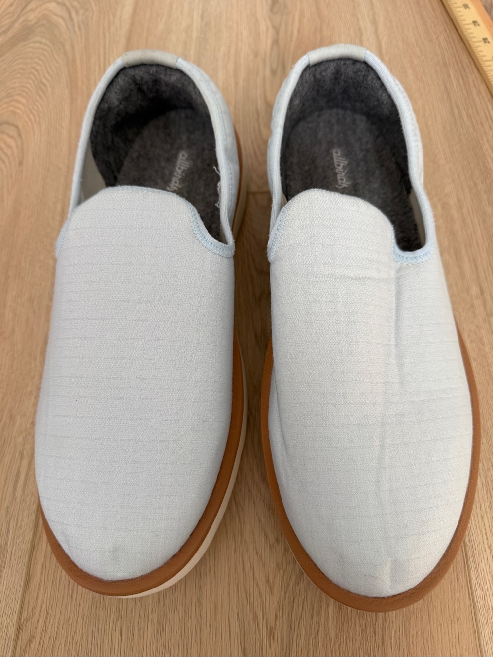 Allbirds Wool Lounger Woven slip-on shoes, 12